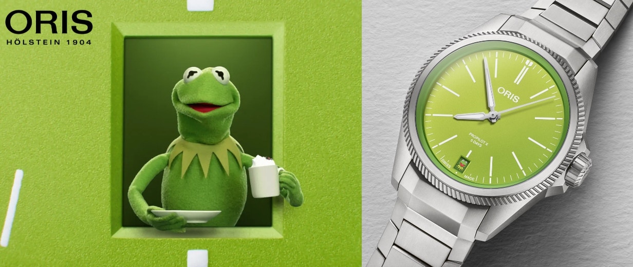 ORIS Kermit The Frog Header