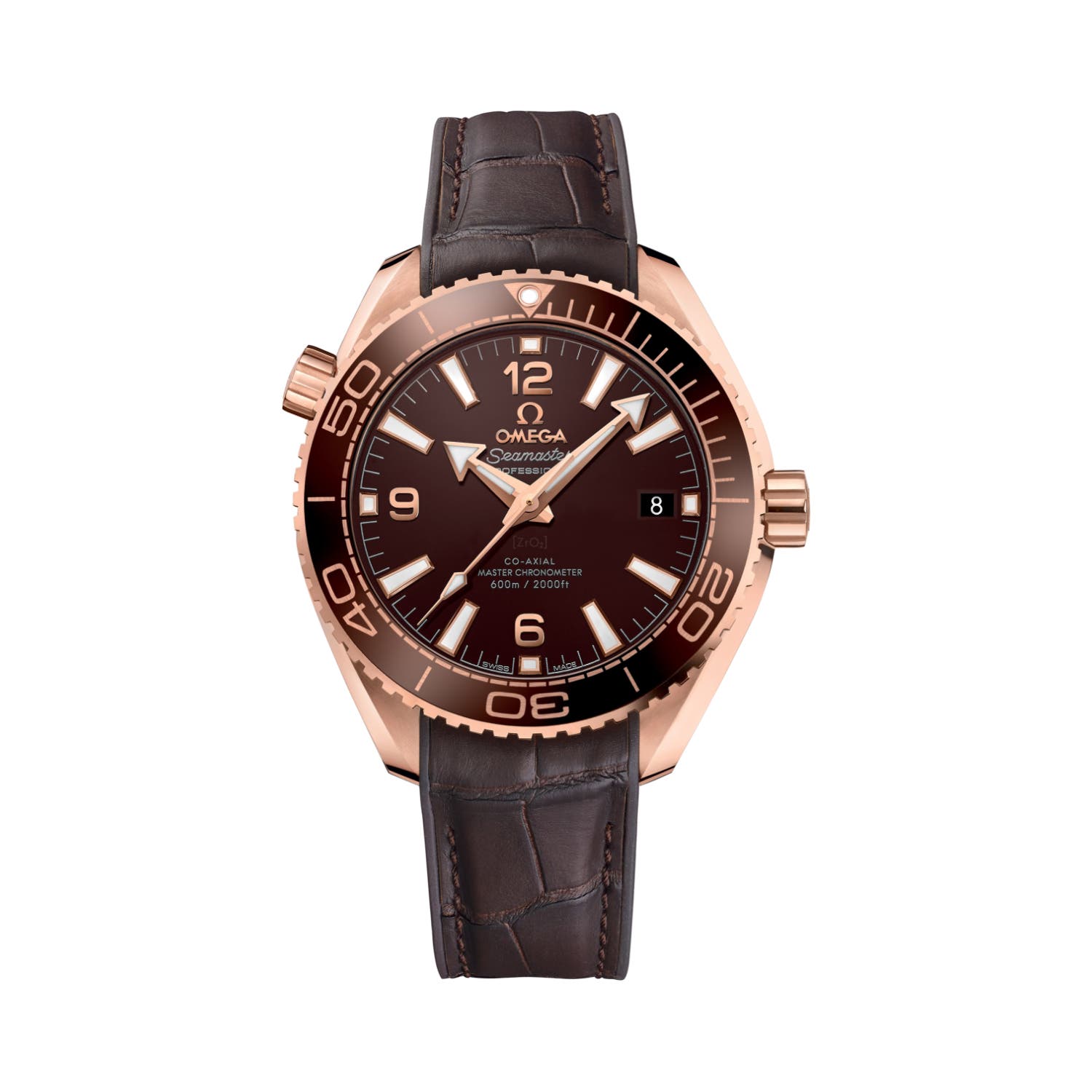 Planet Ocean 600m Co-Axial Master Chronometer Watch, 39.5 mm, Automatic, 18 Carat Sedna™ Gold