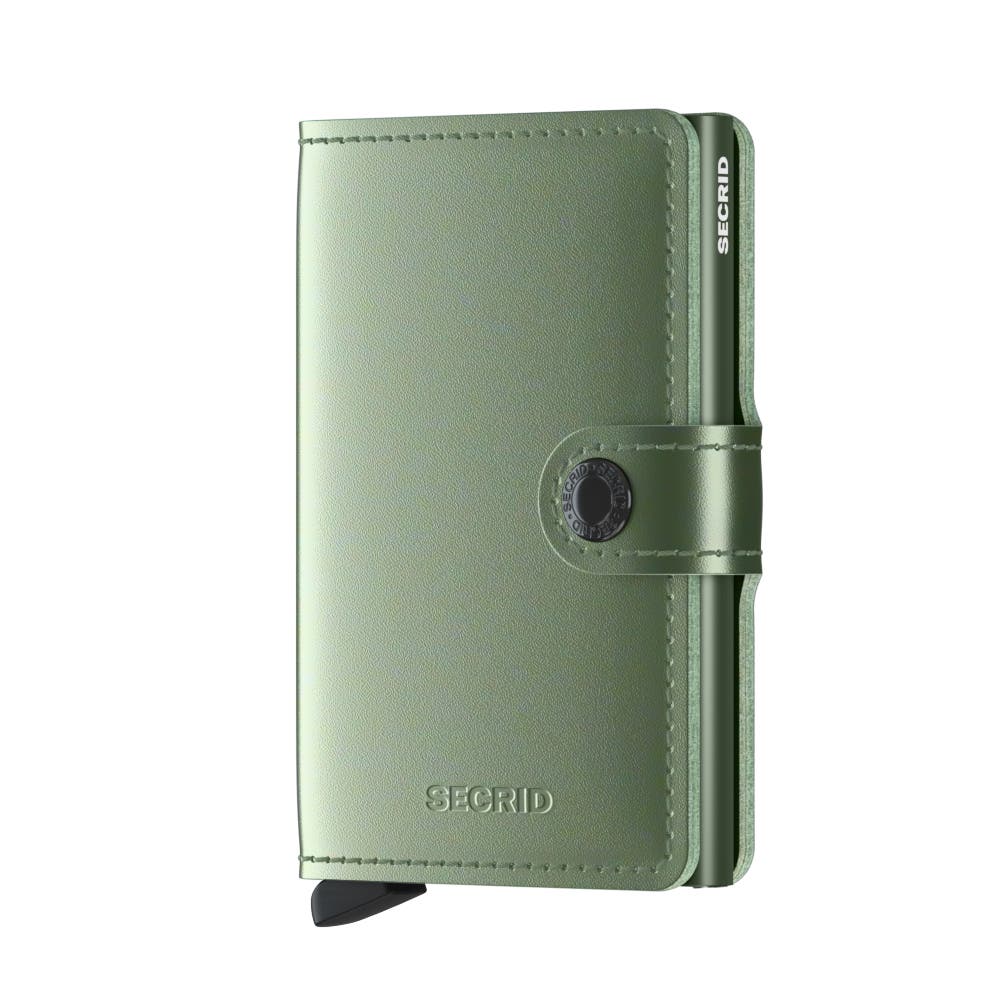 Miniwallet Metallic Green