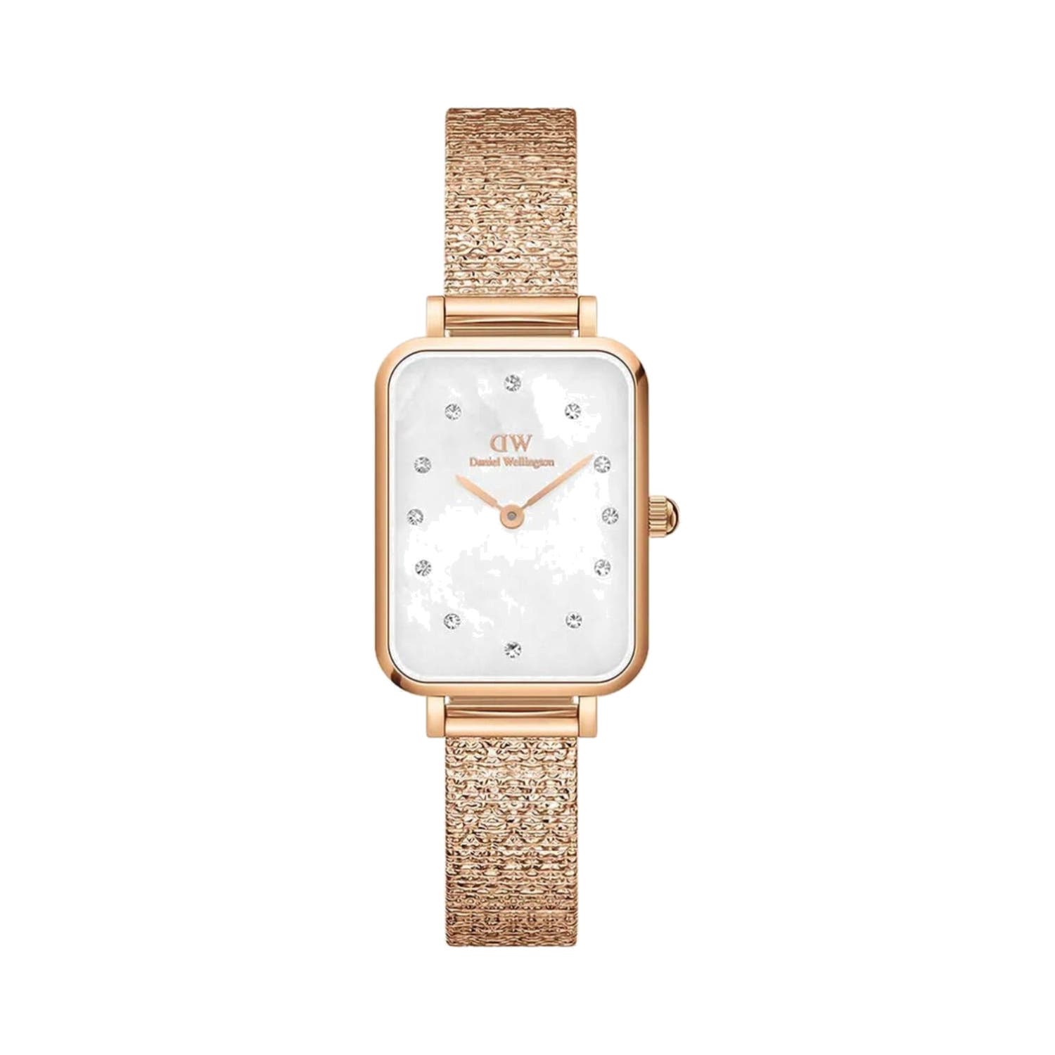 Daniel Wellington Quadro, 20x26mm, Rose Gold PVD, Quartz