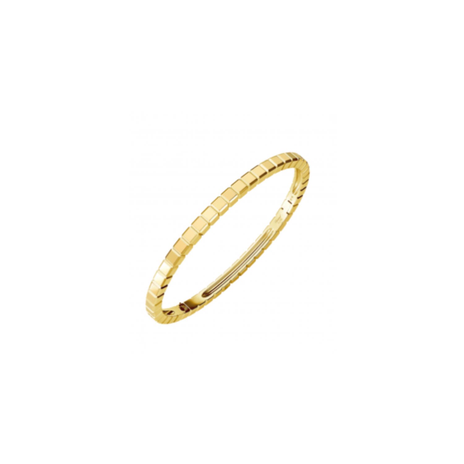 Ice Cube 18K Yellow Gold  Bracelet