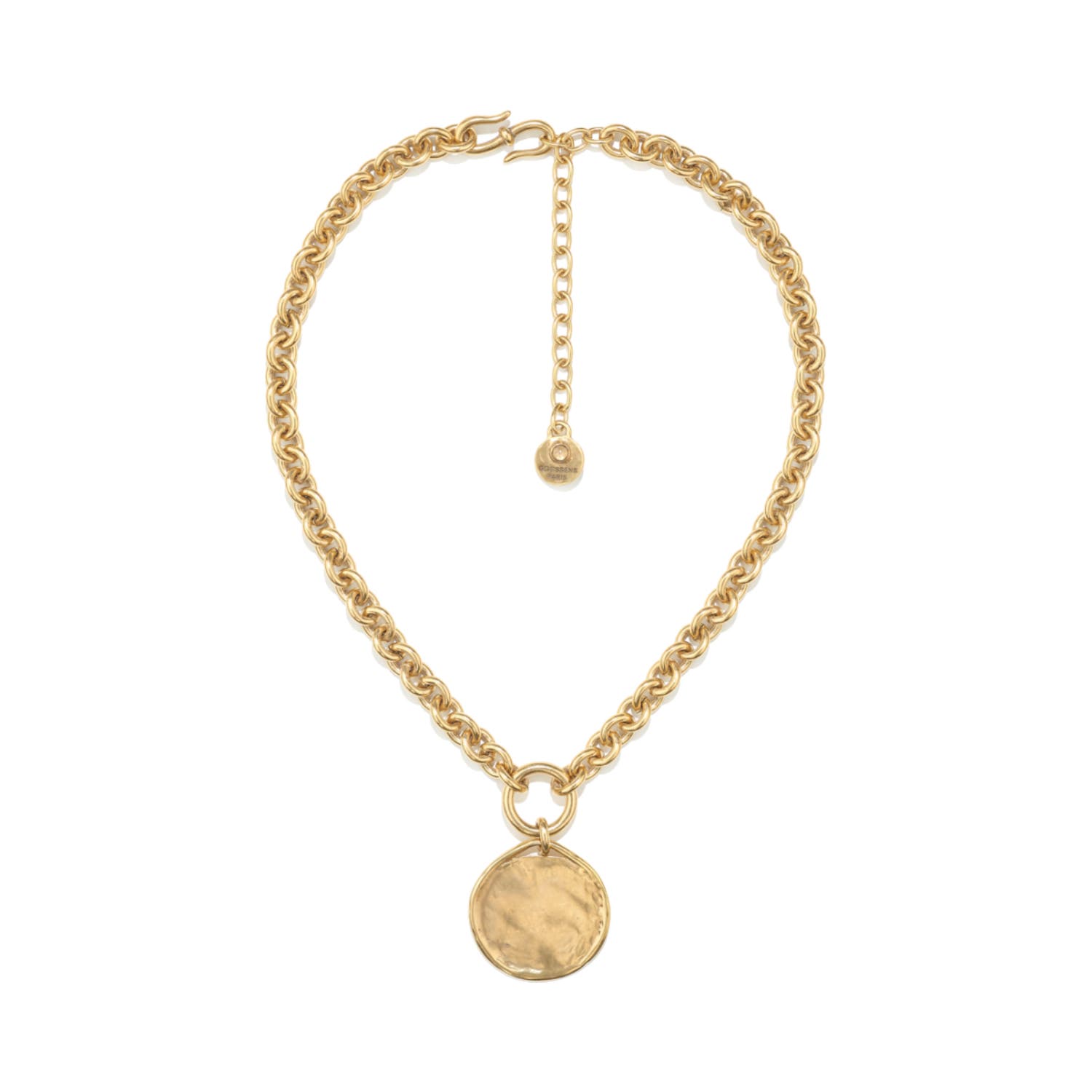 Talisman Medal Yellow Gold Plated Pendant