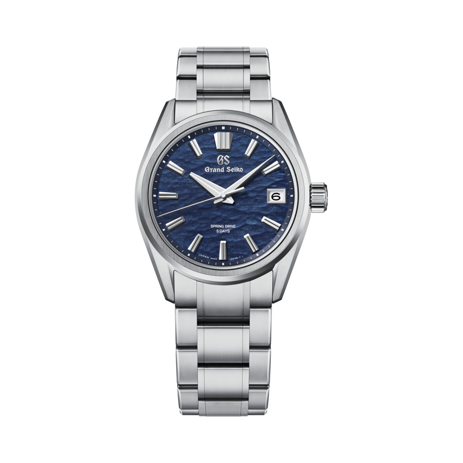 Suwa Lake, Evolution 9 Collection, 40mm, Spring Drive 5 Days, Titanium Blue Dial Watch