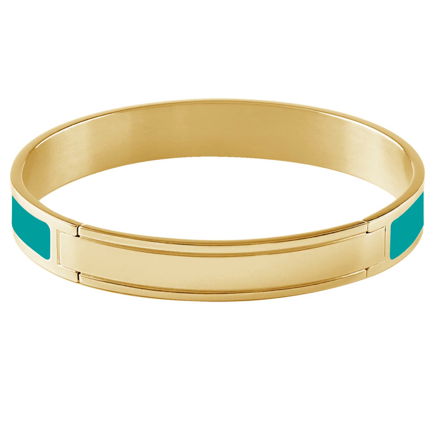 Pennika II Aqua Gold Bangle