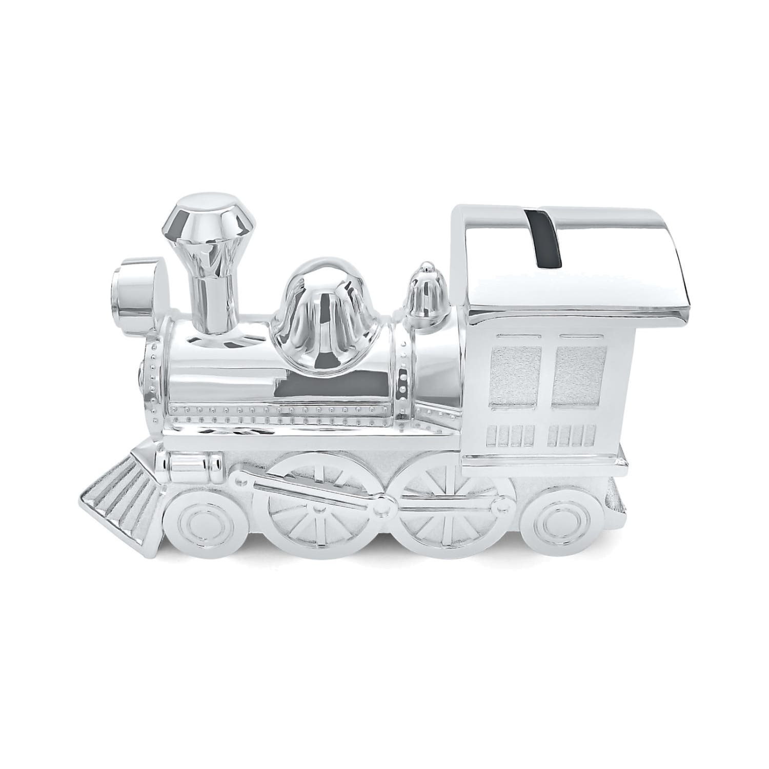 Silver Plated Train Money Box