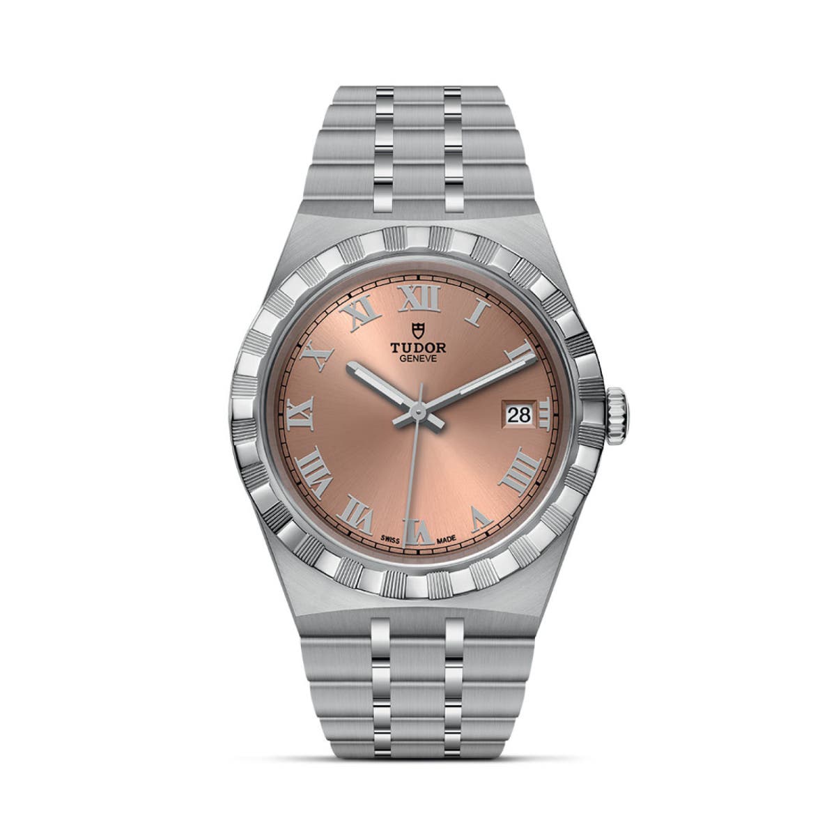 Royal Collection 38mm, Steel, Salmon Dial, Automatic Watch