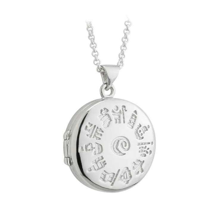 History of Ireland Locket Necklace