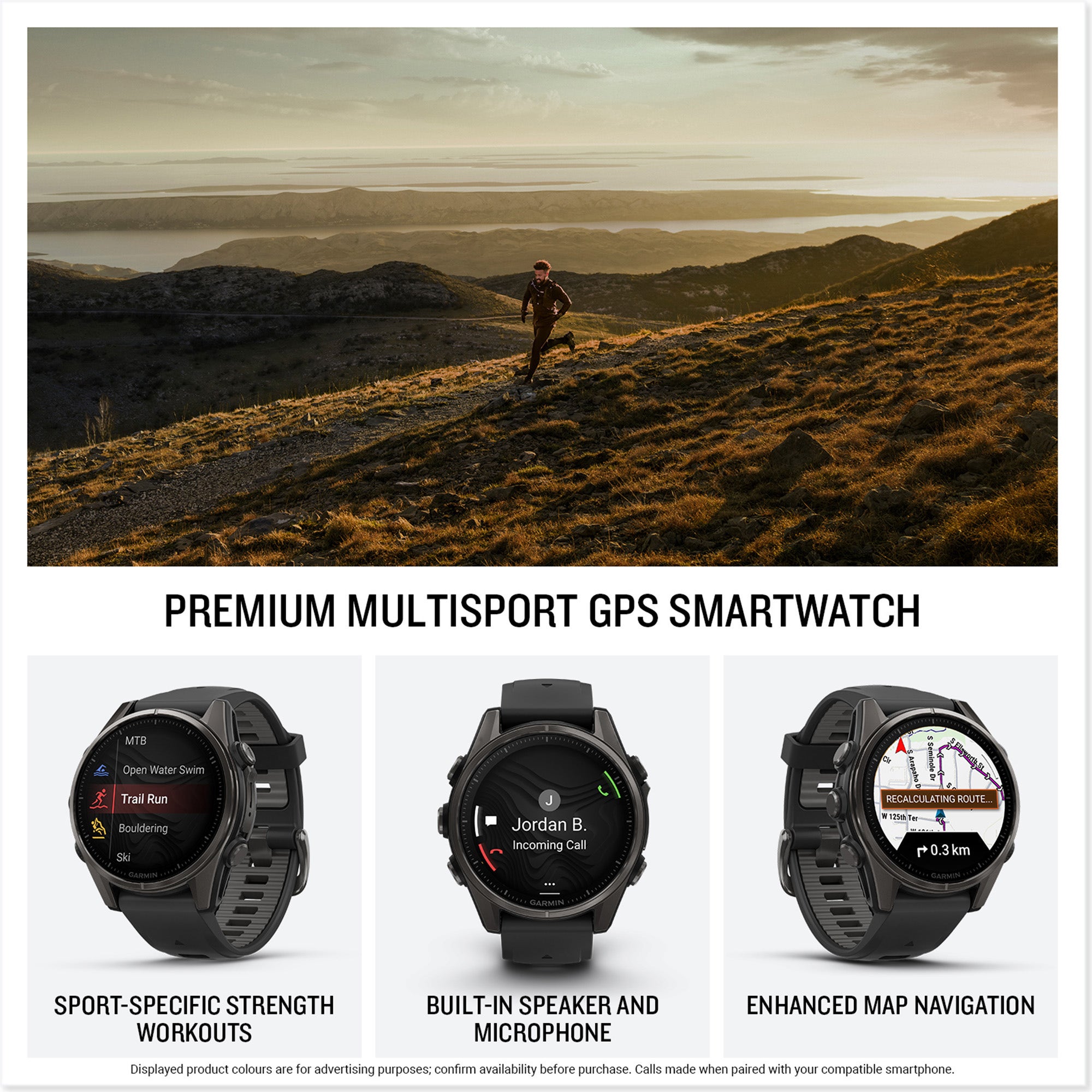 Garmin fēnix 8 Series at Weir & Sons