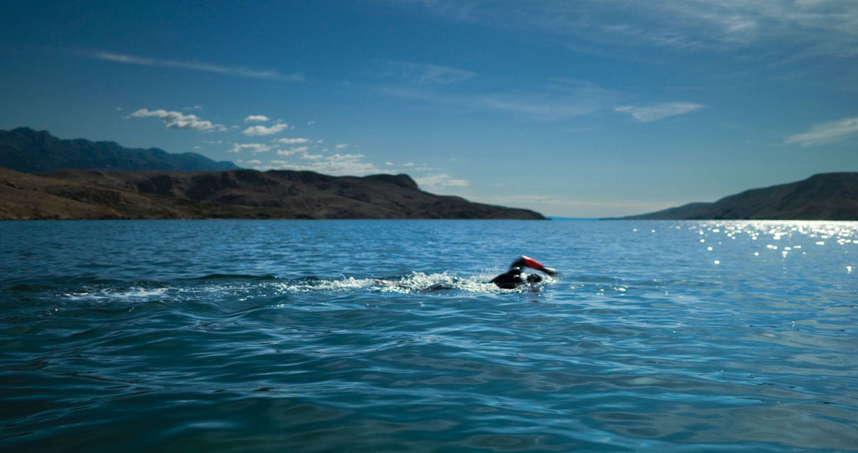 Garmin fēnix 8 swimming at Weir & Sons