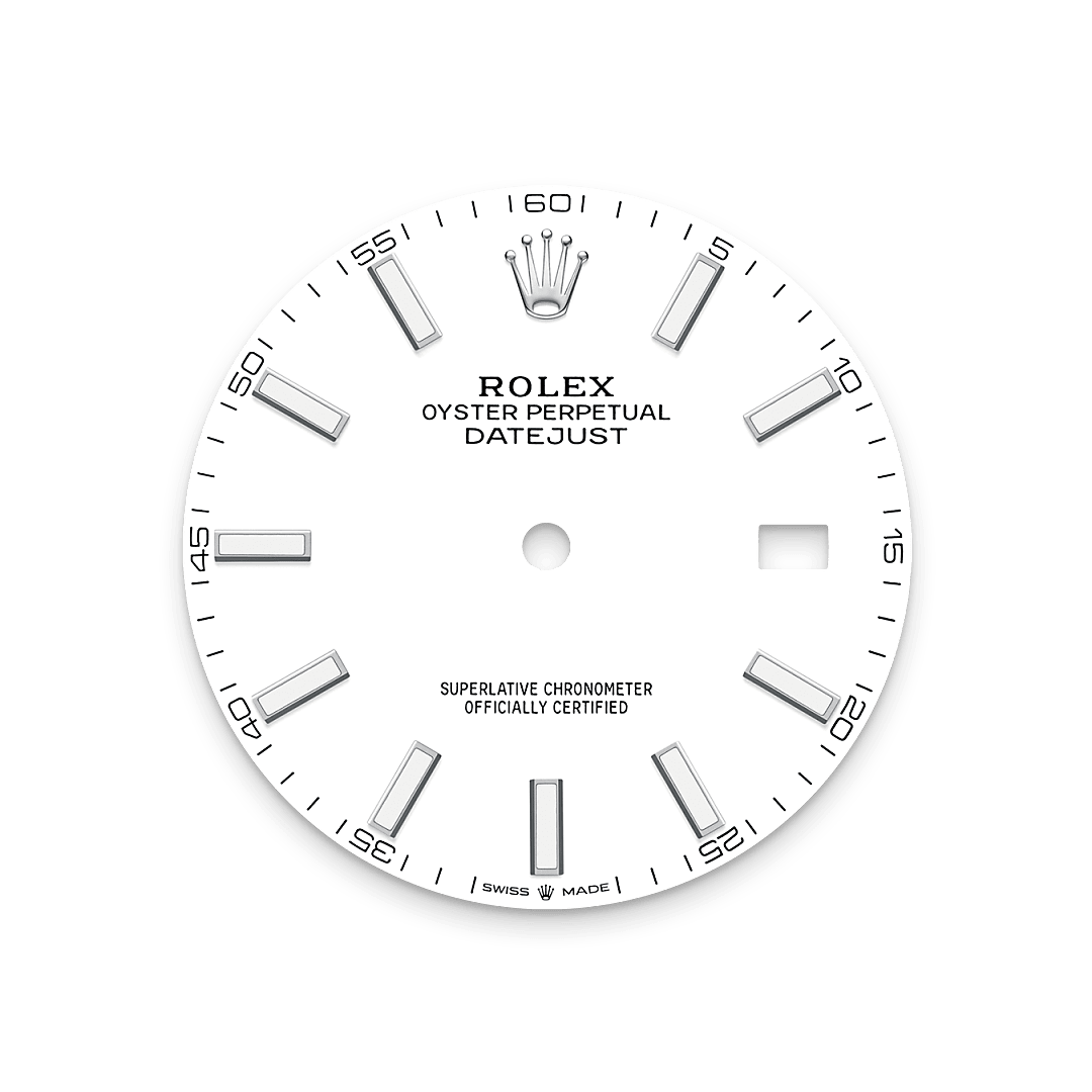 rolex datejust  oystersteel, m126300-0005 - Weir & Sons