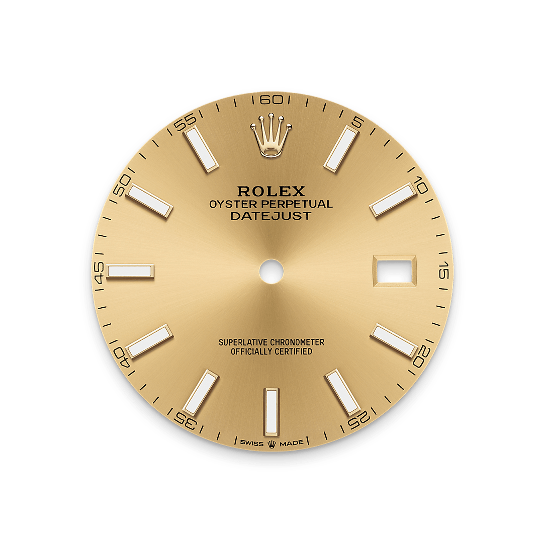 rolex datejust  yellow rolesor, m126333-0010 - Weir & Sons