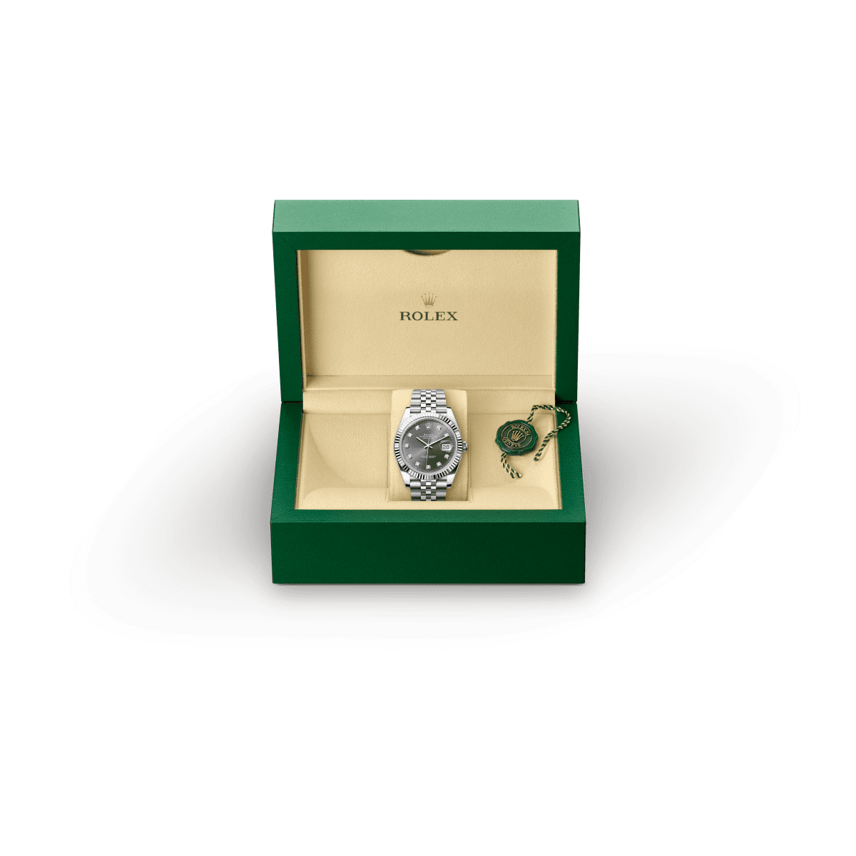 rolex datejust  white rolesor, m126334-0006 - Weir & Sons