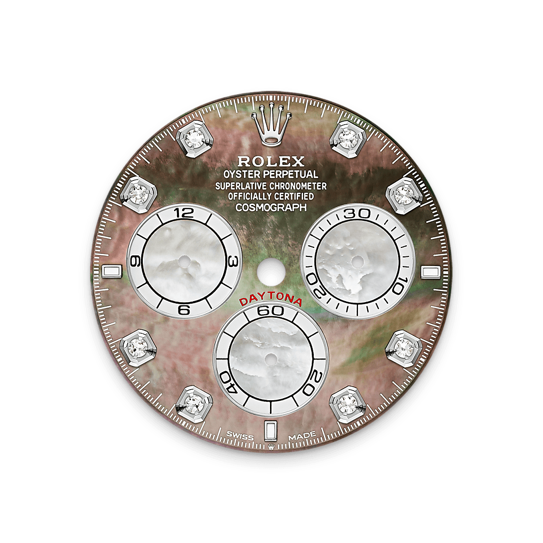 rolex cosmograph daytona  18 ct white gold, m126579rbr-0001 - Weir & Sons