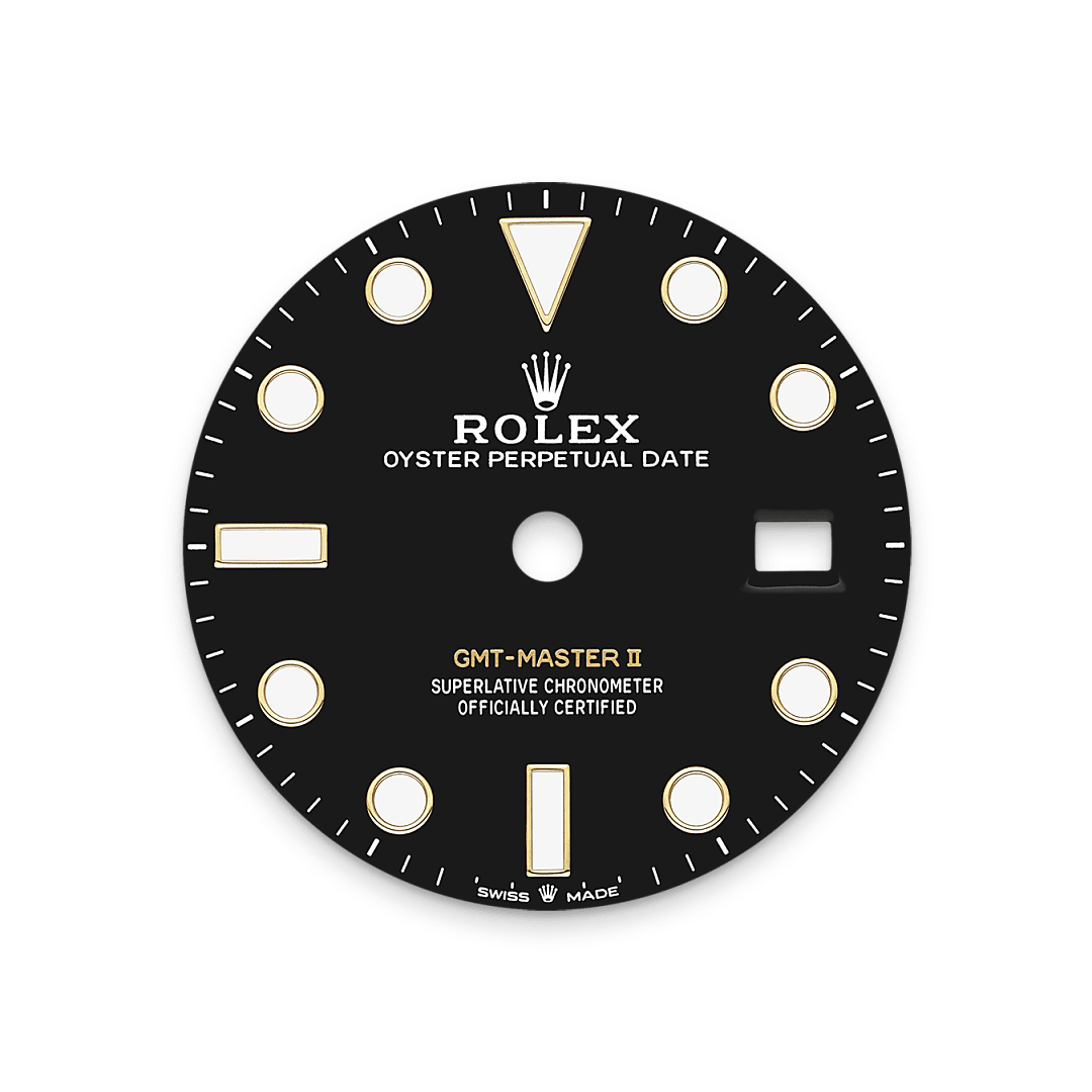 rolex gmt-master ii  yellow rolesor, m126713grnr-0001 - Weir & Sons