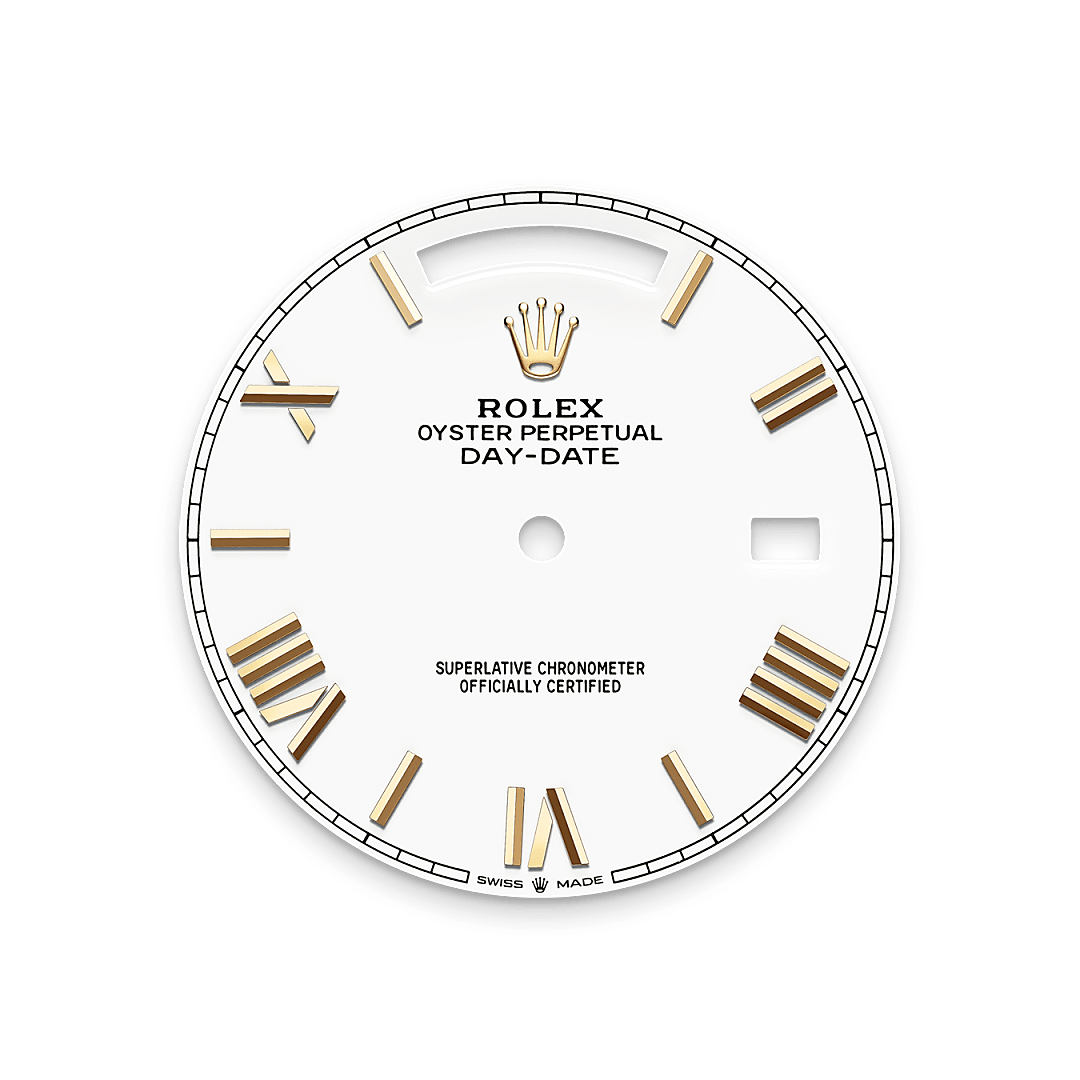 rolex day-date  18 ct yellow gold, m228238-0042 - Weir & Sons