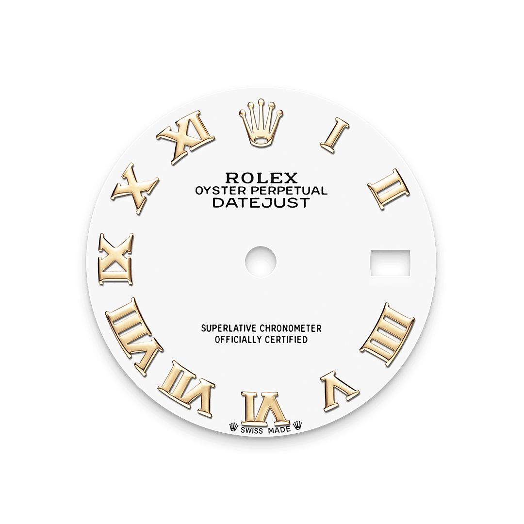 rolex lady-datejust  yellow rolesor, m279163-0023 - Weir & Sons