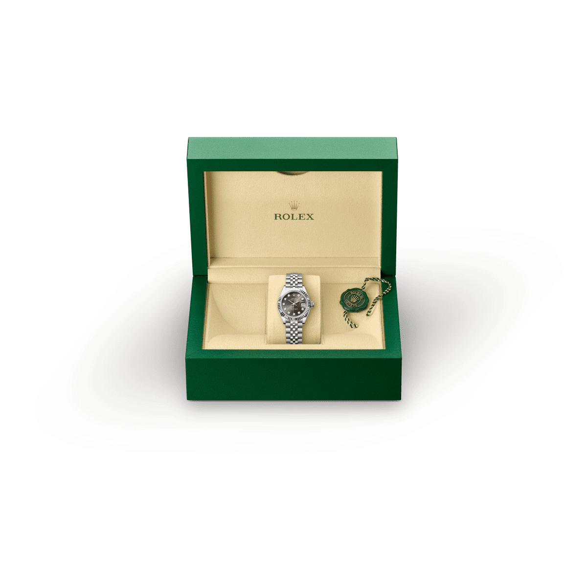 rolex lady-datejust  white rolesor, m279174-0015 - Weir & Sons