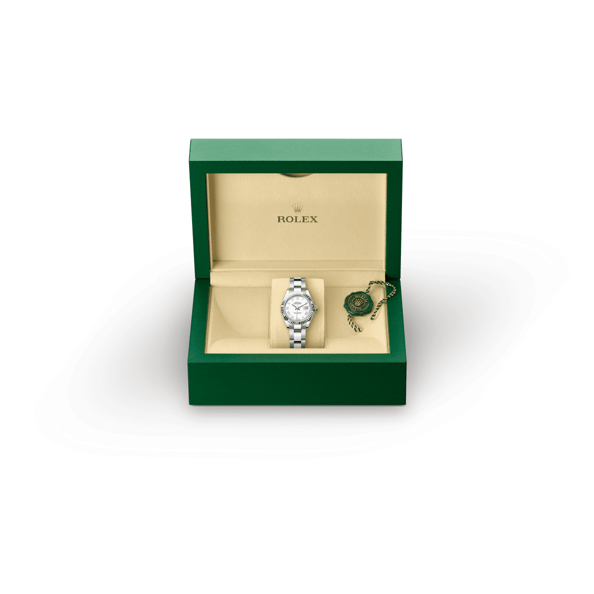 rolex lady-datejust  white rolesor, m279174-0020 - Weir & Sons