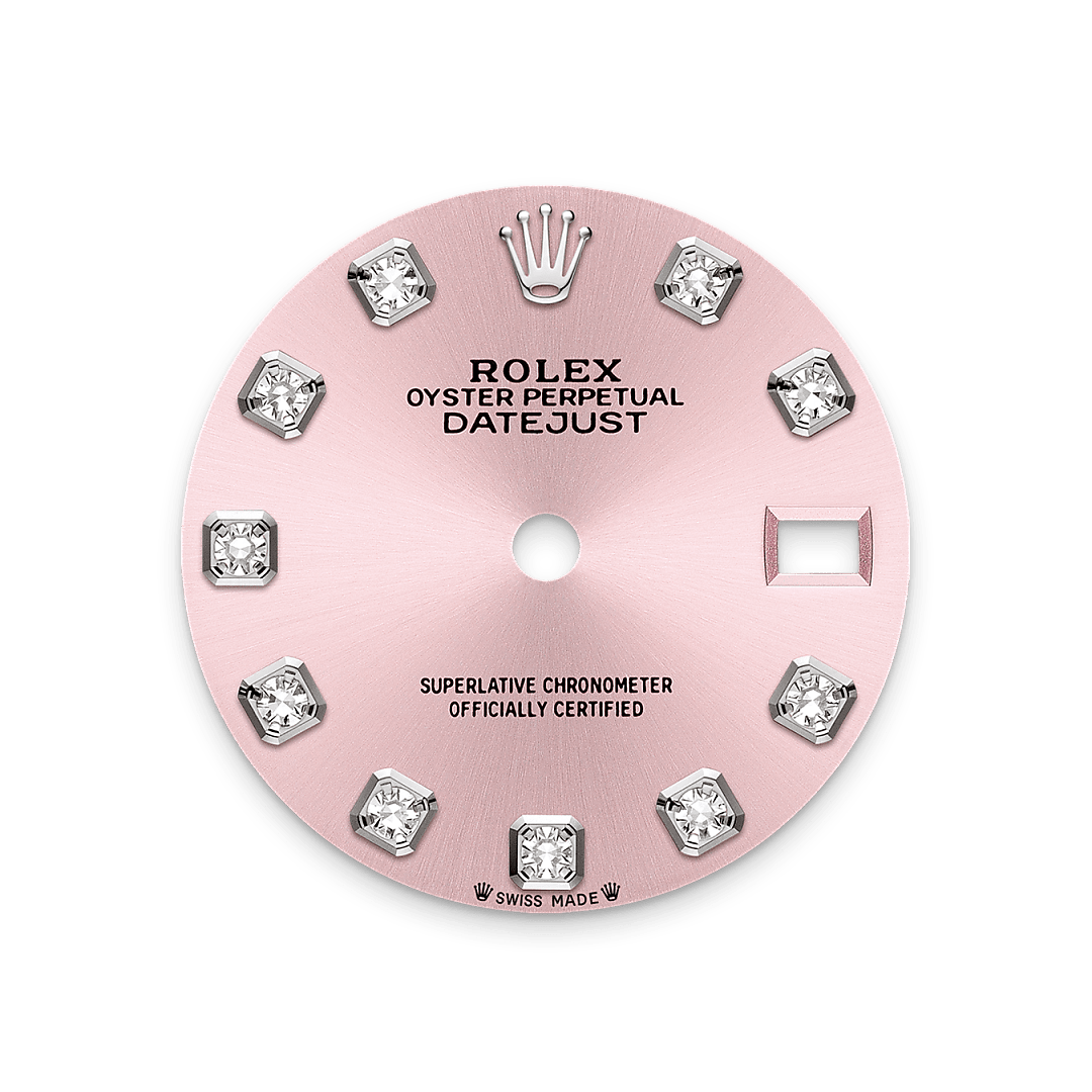 rolex lady-datejust  white rolesor, m279384rbr-0004 - Weir & Sons