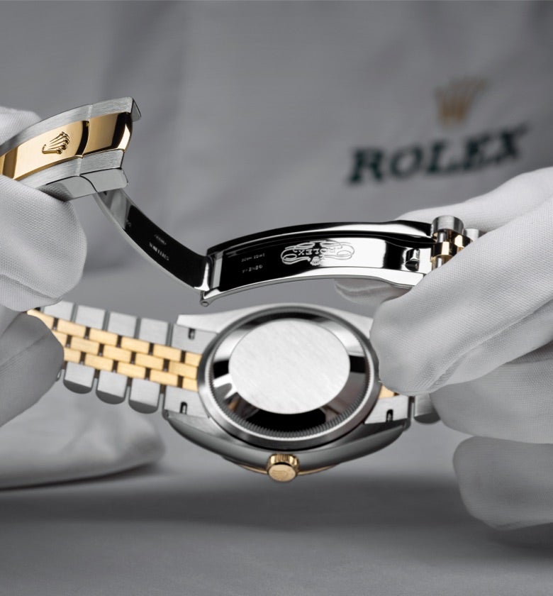 The rolex service procedure